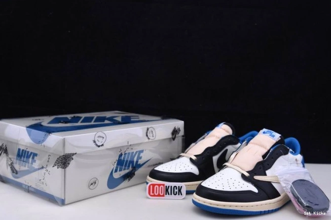1st Kicks Shoes Low Air x Fragment Jordan Scott DM7866-140 1 Travis Retro x Design 0708